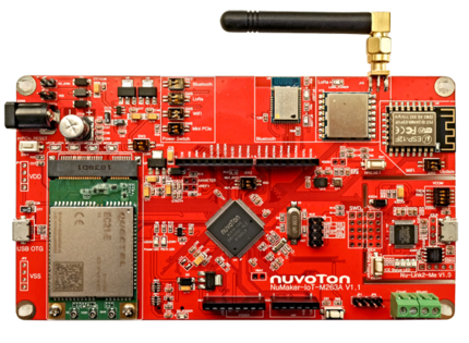 Nuvoton MCU board